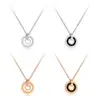 Rose gold small fine necklace clavicle chain short jewelry
