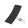 Wholesale Price Black color Pv Mo100 Watt 12V Monocrystalline Semi Flexible Solar Panel