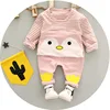 2019 Korean new fashion unique cotton boy girls summer clothes set manufacturers children's clothing kid outwear
