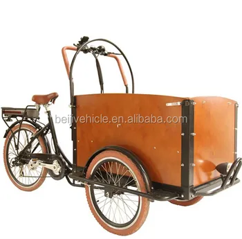 electric dutch cargo tricycle