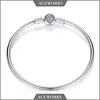 Sapphire CZ pave heart solid Sterling Silver Bangles for Charms