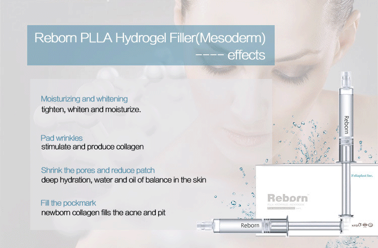 reborn plla hydrogel anti wrinkle whitening and moisturizing