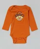 100% Cotton Dark Orange Scarecrow Baby Winter Bodysuit