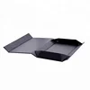Magnetic Closure Matte Black Foldable Paper Packaging Boxes Flat Folding Cardboard Gift Box Collapsible Magnetic Box