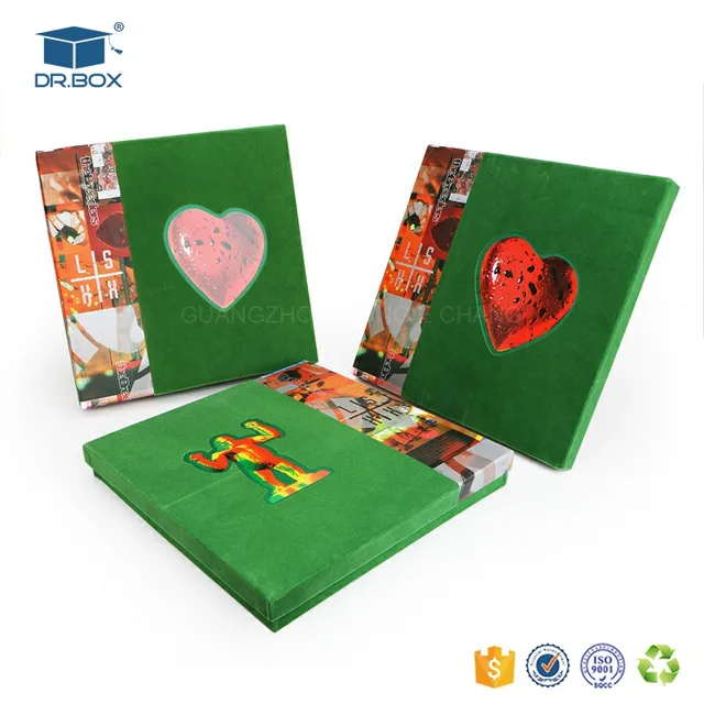 custom gift box for books packaging, embossing logo design 1200g