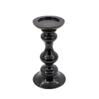 2019 Beautiful Design Christmas Decoration Home black candle holder wood candlestick