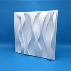 New Design Interior Decoration 3d White Brick Wallpaper Pvc Panels For Wall BH-140