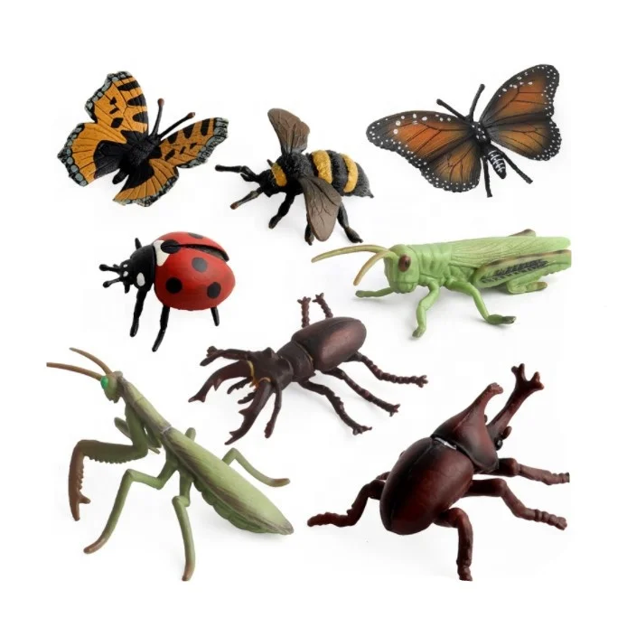 plastic insects toys