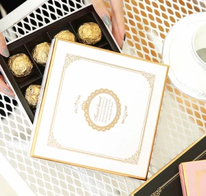 majorin luxury chocolates gift boxes packaging with paper tray