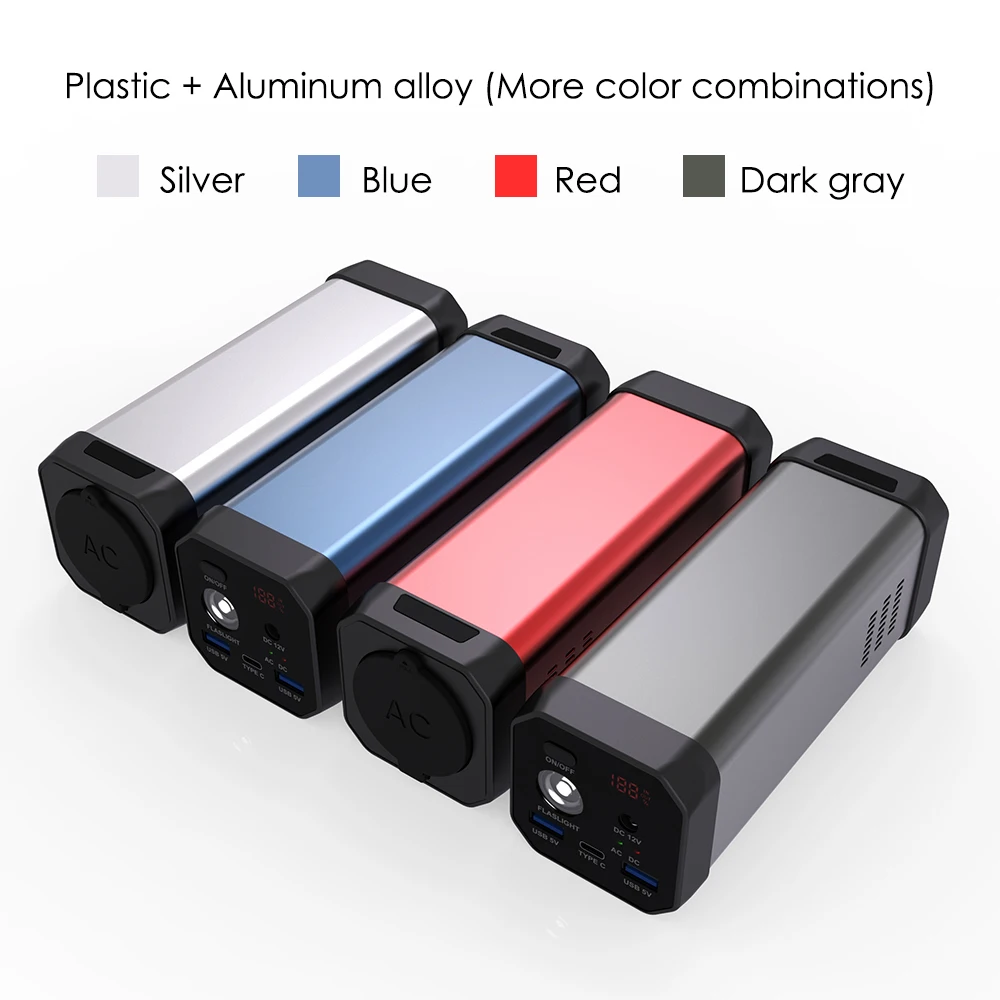 Manufacturer new energy solar 80Wh camper drone 110v 50Hz AC output power bank for home appliances - ANKUX.COM