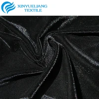 100% Polyester Korean Velvet Fabric Use For Garment