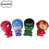 Educational Toy Mini 12cm Marvel Hero Series Captain America Squishy Squeeze Stress Relief Toys For Kids
