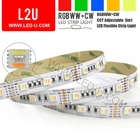 Shenzhen led strip SMD5050 RGB/WW/CW 5 in 1 LED Strip light, colorful flexible led strip light