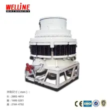 Welline HPC series hydraulic cone crusher,durable multi cylinder cone crusher
