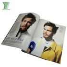 Manufacturer Custom English Magazine Service Brochure Printing Offset Coloring Book Printing