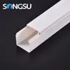 Factory wholesale Fire-proof flameproof protective white pvc powder coated trunking/square pvc duct