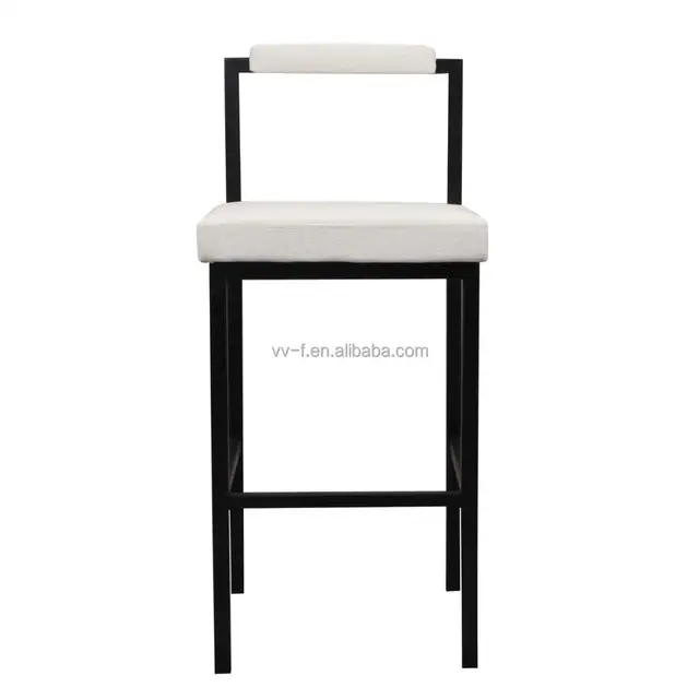 Modern Metal Painting frame high quality bar stools long legged bar chair