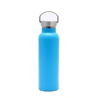 Stainless steel thermos cup outdoor sports water cup creative space pot travel bottle gift custom logo