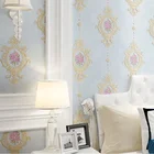 modern Italian luxury eco-friendly nonwoven 3d wallpaper for home decoration