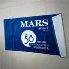 100% Towels Bath Custom Logo 100% Cotton Thick Bath Beach Printed Towel