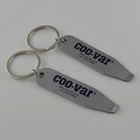 2 in 1 Stainless Customized Logo Can Opener Keychain