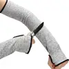Safety HPPE Cut Level 5 Cut Resistant Working Thumb Hole Prevent Arm Sleeves
