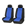 High quality easy to install universal washable auto colorful funny car seat covers pu leather