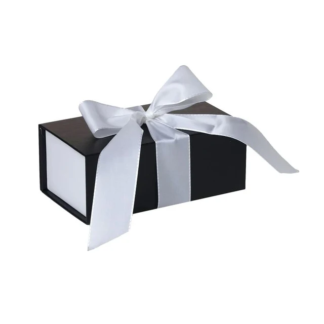 high quality luxury custom made paper gift package boxes bow tie
