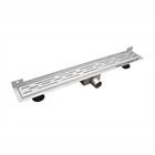MONDEWAY HOT SALES plate drain grate channel steel drain valve drainage gutter with stainless steel grating cover