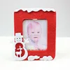 hot best selling new products red home decor craft wholesale felt fabric 3d christmas family tree baby 12 month photo frame