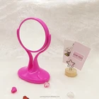 Girls beauty promotional gifts hand make up light mirror for daily makeup