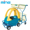 Shopping Mall Children Supermarket Cart Kids Shopping Trolley with Seat
