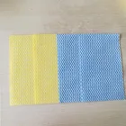 super absorbent 50% wood pulp 50%polyester spunlace non-woven for household cleaning cellulose cleaning cloths