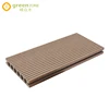 Fireproof pvc hollow composite indonesian hardwood decking material board