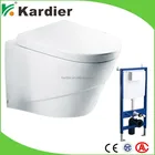 foshan made wall hung toilet for concealed cistern