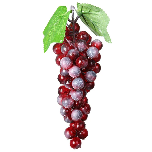party decorative artificial fruit bunches of plastic grapes