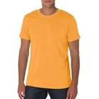 Low MOQ Blank Orange Tee shirt design custom wholesale men blank printing t-shirts