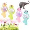 Portable Kids Toys Mini Manual Hand Fan Handheld No Battery Operated for Cooling