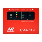 Security system1 zone GSM fire alarm control panel with smoke detector
