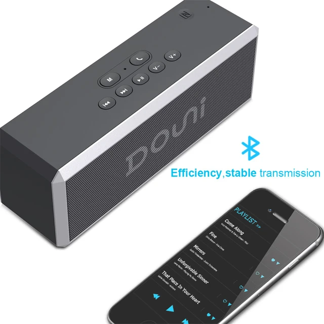 DOUNI Portable Stereo Wireless Bluetooth Speaker with 4400mA Battery - ANKUX.COM