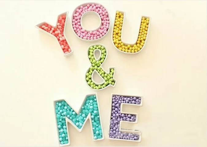 Popular Ceramic Love Letter Candy Dish