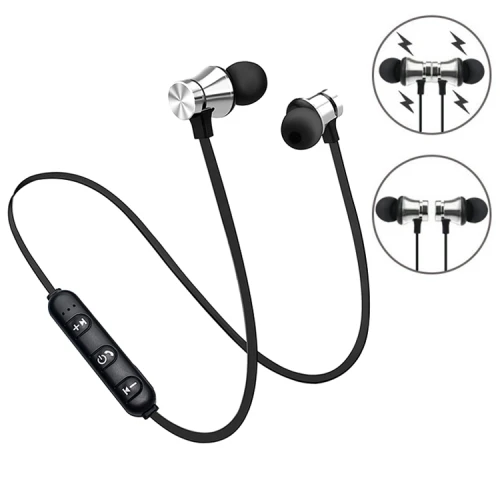 Wireless Headphone Bluetooth 4.2 Earbuds Wireless Earbuds Stereo Bass Magnetic Bluetooth Headphone - ANKUX.COM