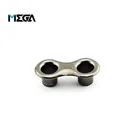Guangdong new invention 2019 Zinc alloy oval grommets trim custom metal eyelet stainless steel eyelet metal square eyelet