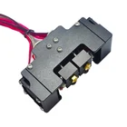 GIULY 3D Printer Parts Updated E3D Chimera+ Double Color 2 In 2 Out Extruder with Seamless Fanduct