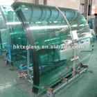Tempered curved glass with AS/NZS 2208:1996, BS6206, EN12150 certificate