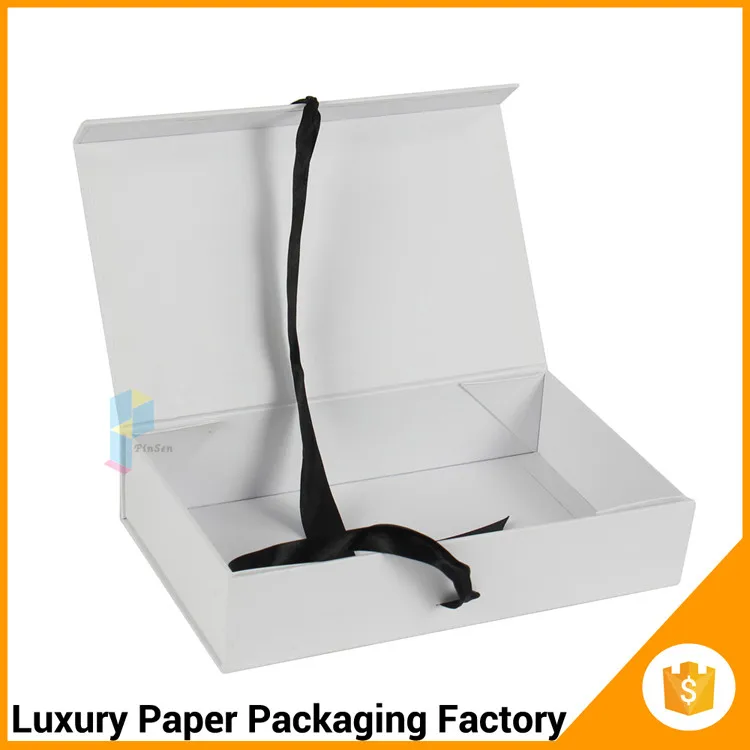 high end ribbon swimwear gift box eco friendly packaging