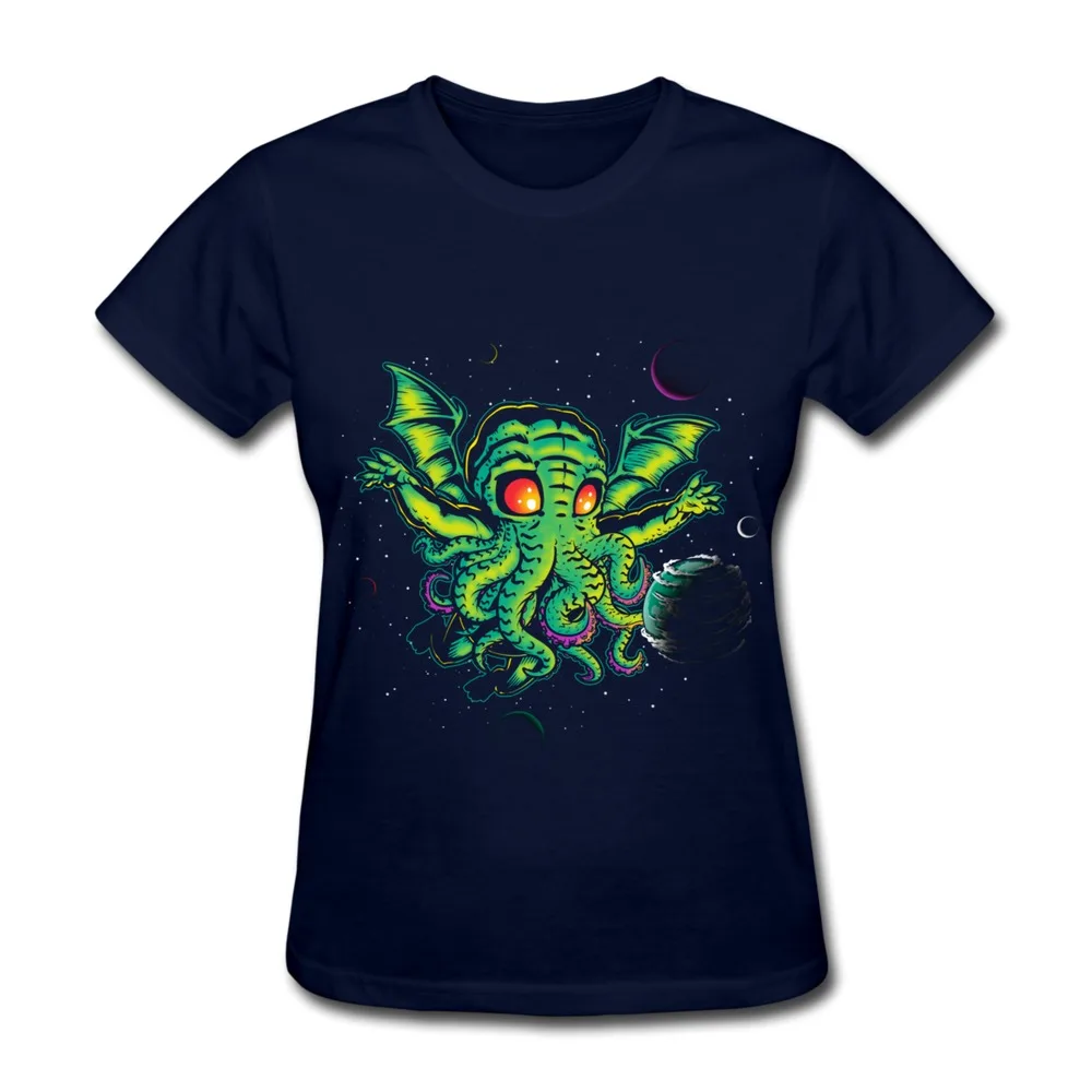 2015 Fashion Style R'YLEH: NEVERDIE Women's Round Neck 3D t-shirt Wholesale