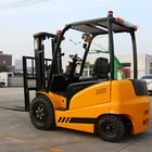 Factory Price Balanced Side 3 wheel electric stacker forklift battery operated