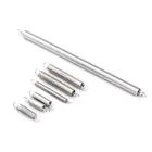 2 mm 3 mm steel long thin metal extension spring wire with hook