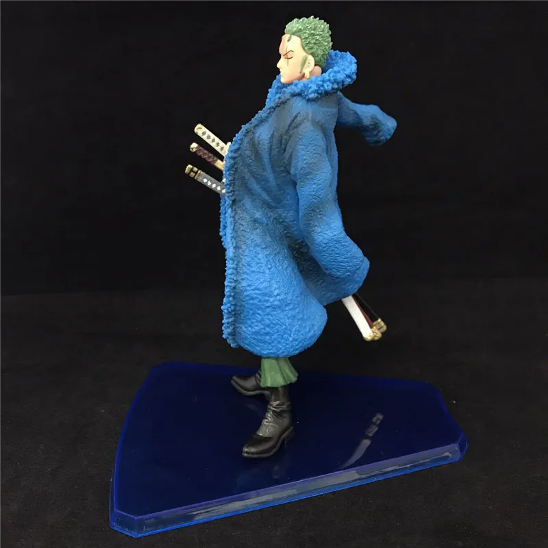 Anime Figurine One Piece Zoro Swords PVC Action Figure Model Toys 20th Anniversary Figuras Dolls Cosplay Gift 16cm  (8)